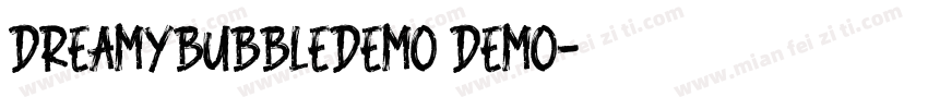 DreamyBubbleDEMO DEMO字体转换